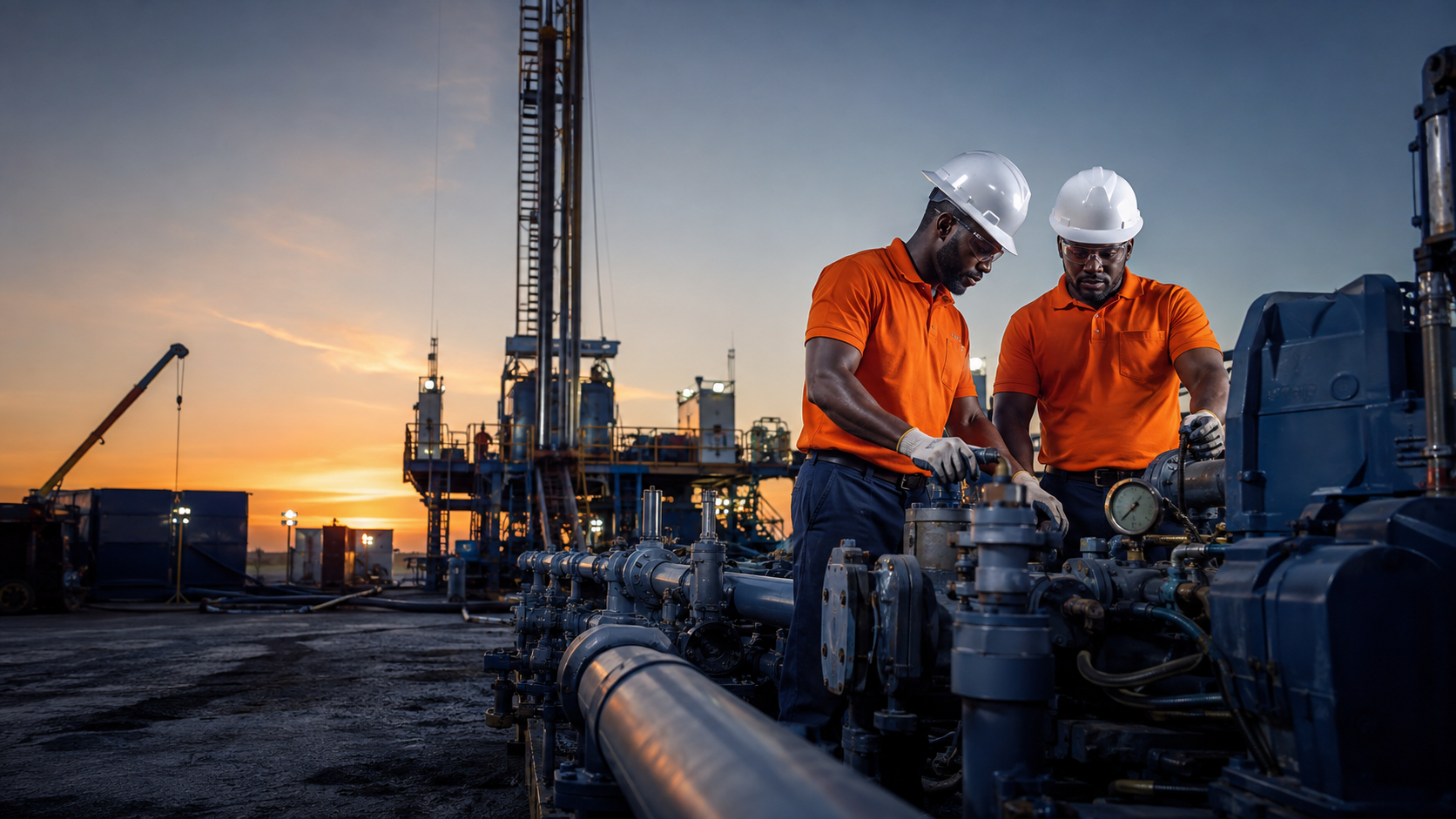 Technical operations at an energy site